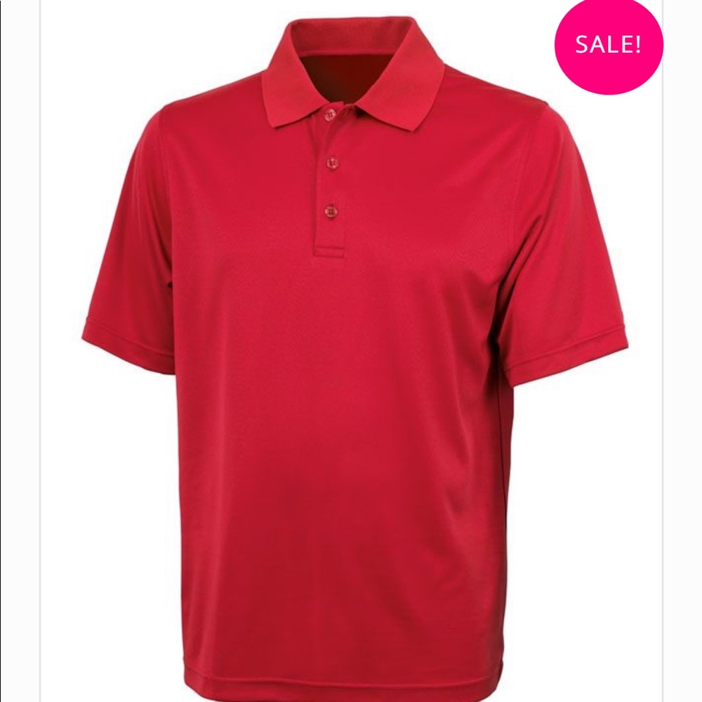 Men’s Smooth Knit Solid Wicking Polo